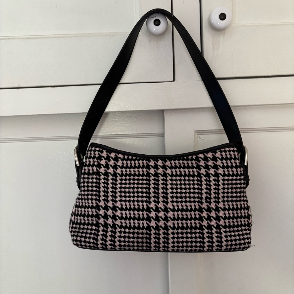 LOFT Black and Pink purse